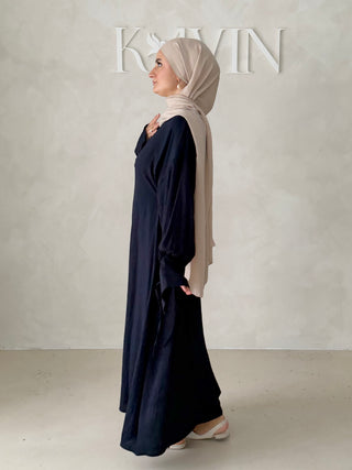 Schleifen Maxikleid