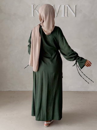 Schleifen Maxikleid