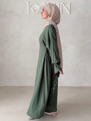 Schleifen Maxikleid
