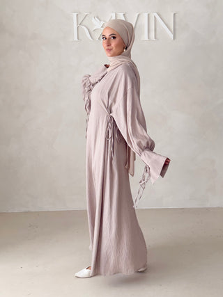 Schleifen Maxikleid