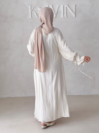 Schleifen Maxikleid