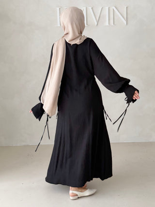Schleifen Maxikleid