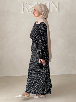 Abendkleid MIT Punkten