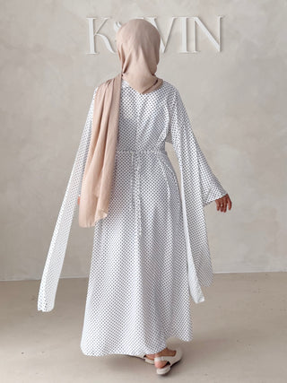 Abendkleid MIT Punkten