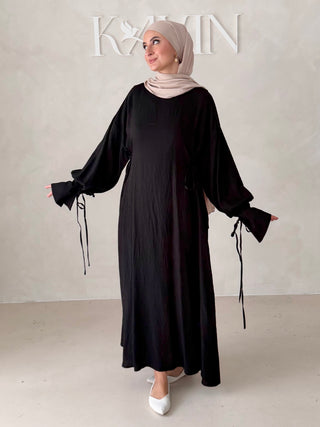 Schleifen Maxikleid