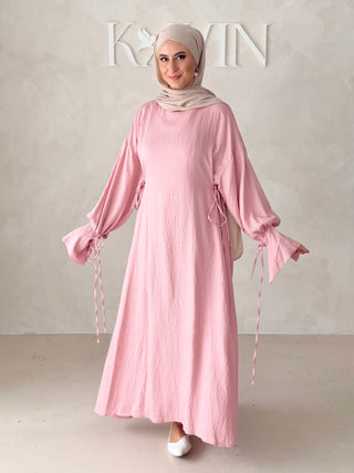 Schleifen Maxikleid