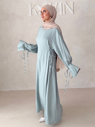 Schleifen Maxikleid
