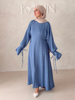 Schleifen Maxikleid