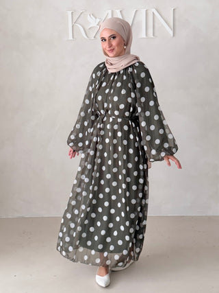 Maxikleid MIT Punkten