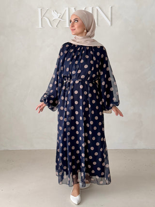 Maxikleid MIT Punkten