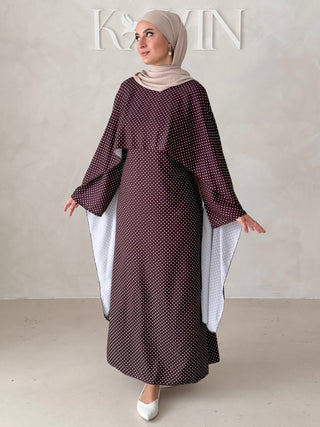 Abendkleid MIT Punkten