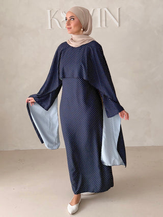 Abendkleid MIT Punkten
