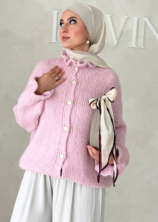 Cardigan MIT Ärmel-Details