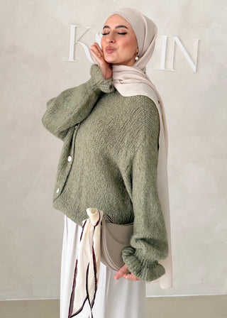 Cardigan MIT Ärmel-Details