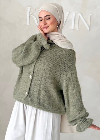 Cardigan MIT Ärmel-Details