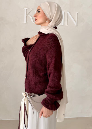 Cardigan MIT Ärmel-Details