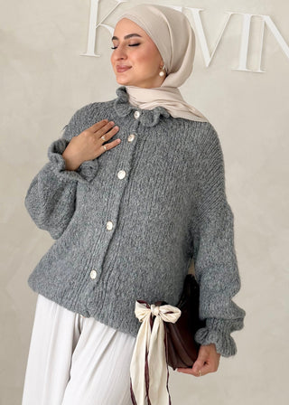 Cardigan MIT Ärmel-Details