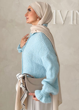 Cardigan MIT Ärmel-Details