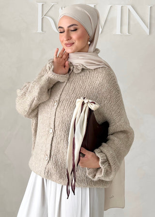 Cardigan MIT Ärmel-Details