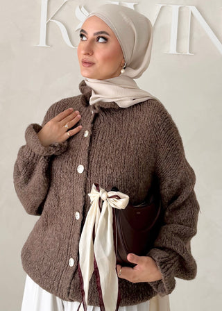 Cardigan MIT Ärmel-Details