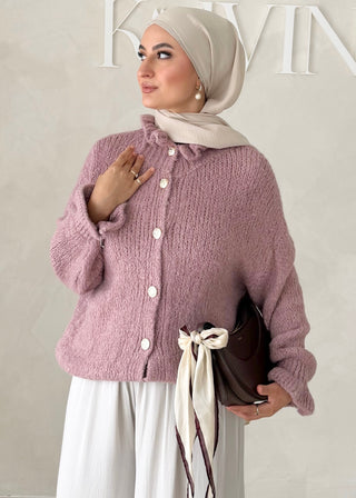 Cardigan MIT Ärmel-Details