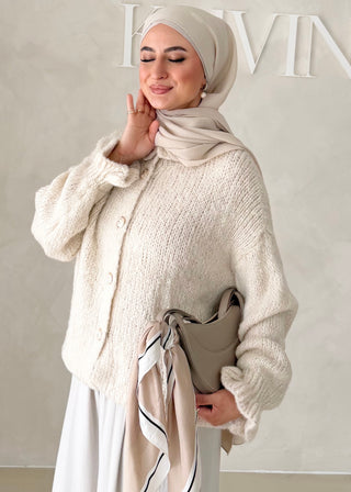 Cardigan MIT Ärmel-Details