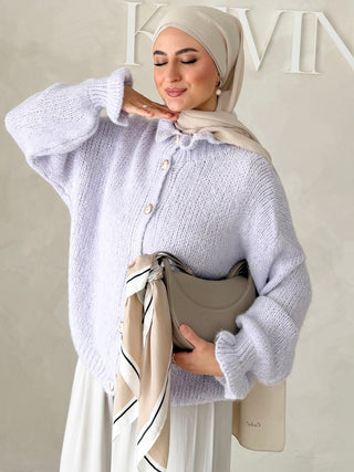 Cardigan MIT Ärmel-Details