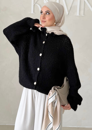 Cardigan MIT Ärmel-Details