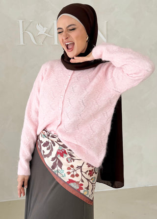 Cardigan mit Perlenknöpfen