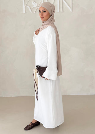 Linierte Basic Abaya