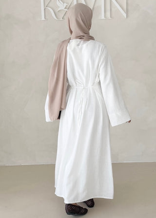 Linierte Basic Abaya