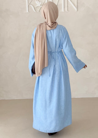 Linierte Basic Abaya