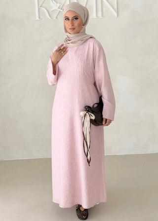 Linierte Basic Abaya