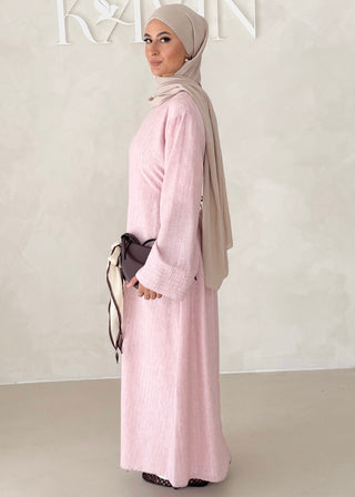 Linierte Basic Abaya