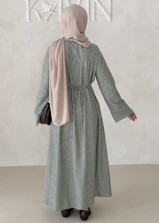 Linierte Basic Abaya