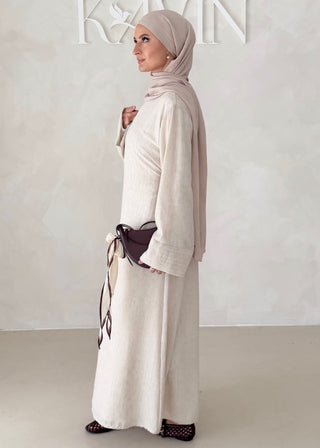 Linierte Basic Abaya