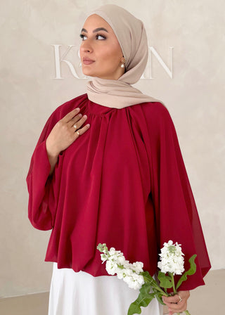 Chiffon Bluse