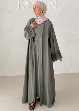 Boho Abaya Zweiteiler