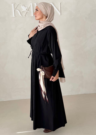 Basic Hemdkleid mit Gürtel
