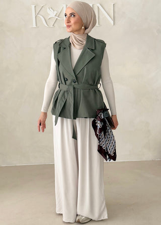 Kurzarm Trenchcoat SHORT