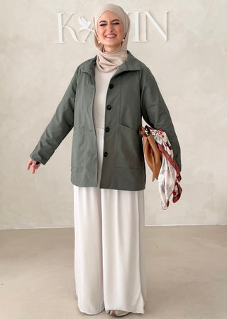 Midi-Jacke