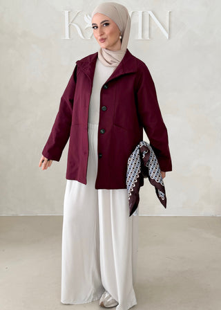 Midi-Jacke