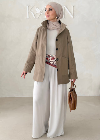 Midi-Jacke