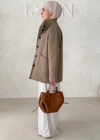 Midi-Jacke