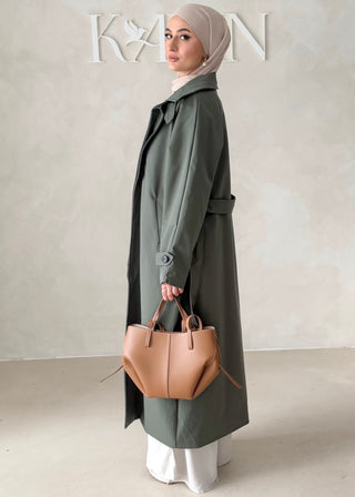 Trenchcoat mit Gürtel