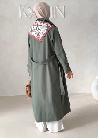 Trenchcoat mit Gürtel
