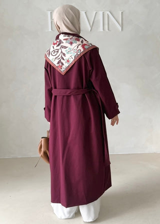 Trenchcoat mit Gürtel