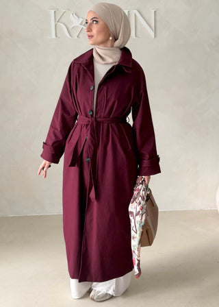 Trenchcoat mit Gürtel