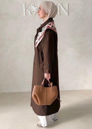 Trenchcoat mit Gürtel