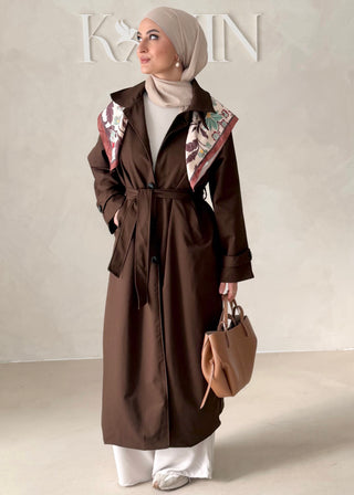 Trenchcoat mit Gürtel